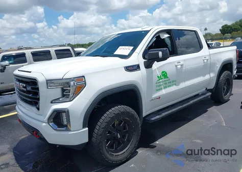 2019 GMC Sierra 1500 At4 из США, поврежденный, VIN 3GTP9EELXKG234276